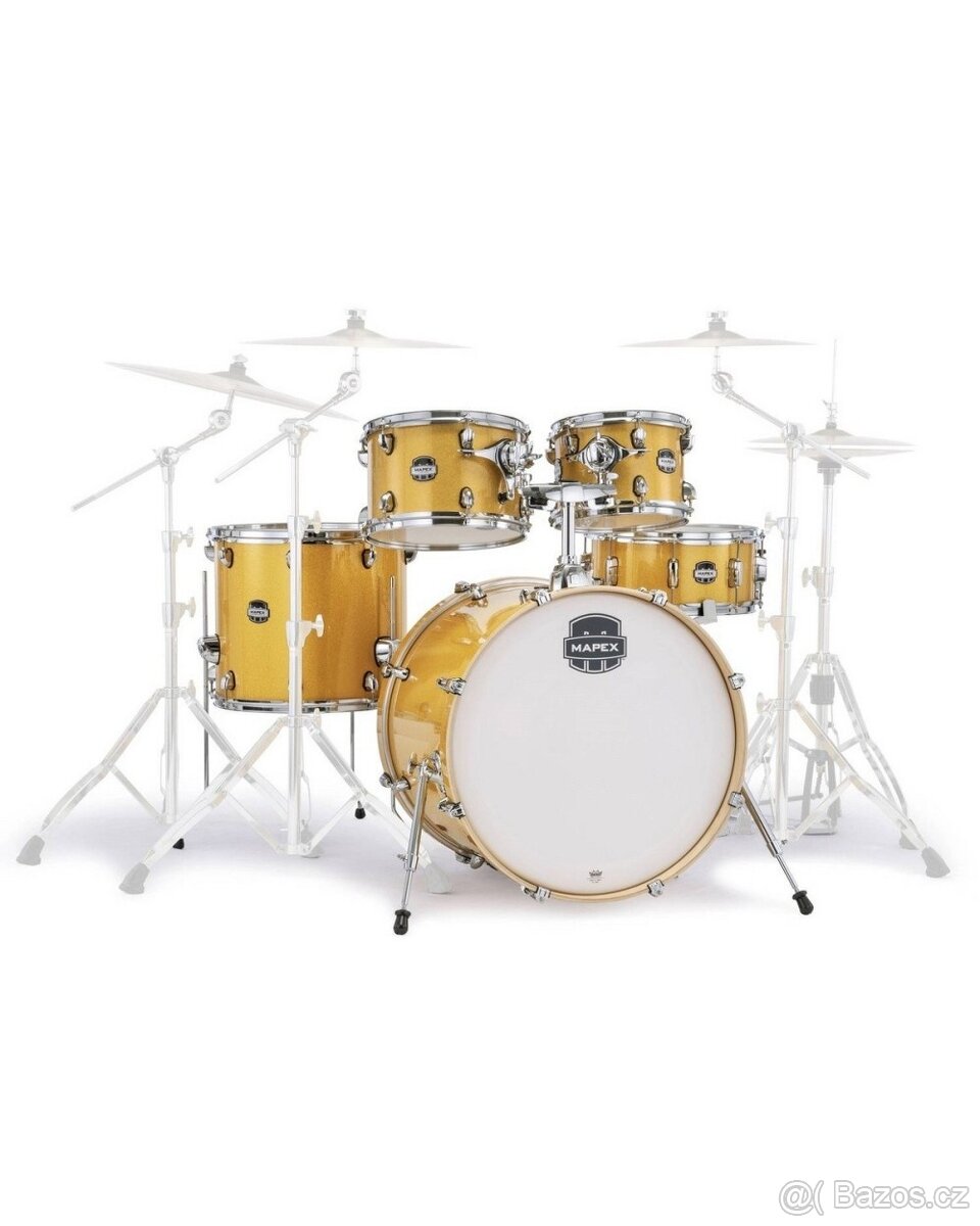 bicí souprava Mapex Mars Sunflower Sparkle 20,10,12,14 + sna