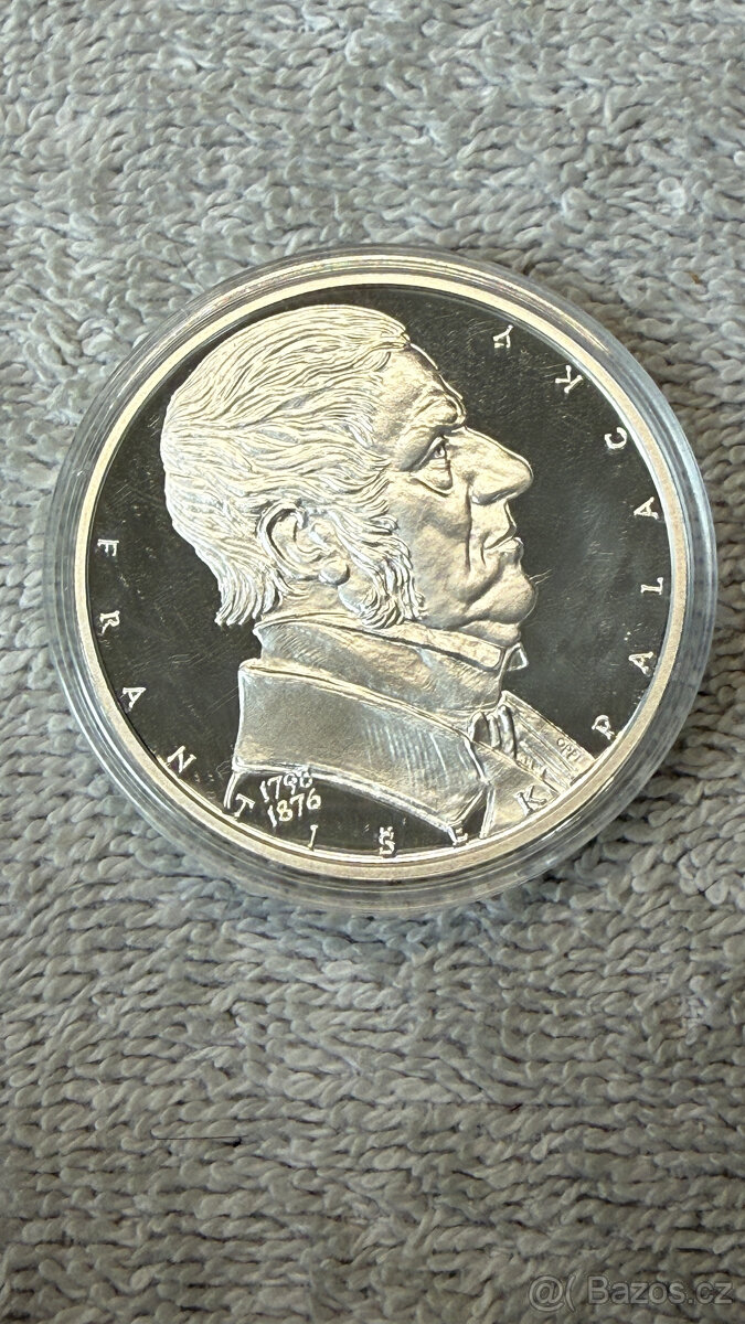 Stříbrná mince Česká republika – 200 Kč (František Palacký,