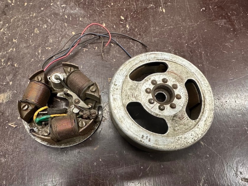 Predám zapalovaní rotor + stator ČZ 125c 150c zachovalé