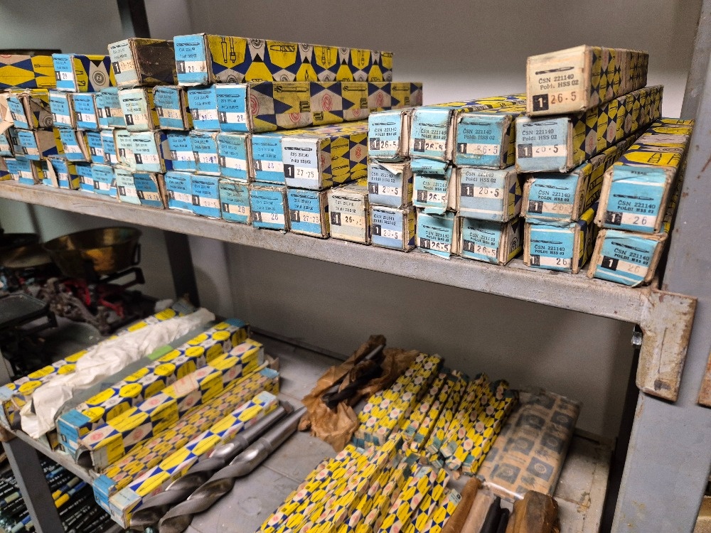 Vrtáky HSS Poldi s MK kuželem