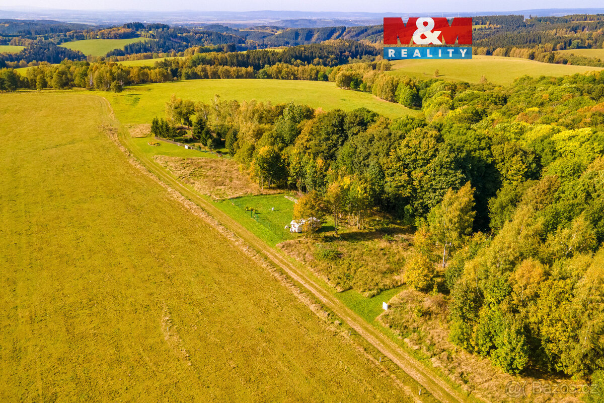 Prodej zahrady, 417 m², Rovná