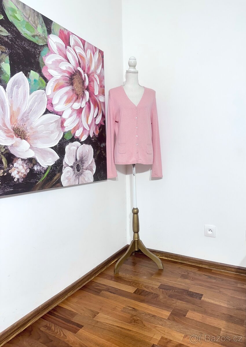 Hedvábné Kašmírový kardigan Insieme