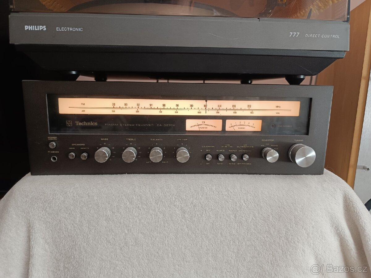 Klasický retro receiver Technics SA-5270K