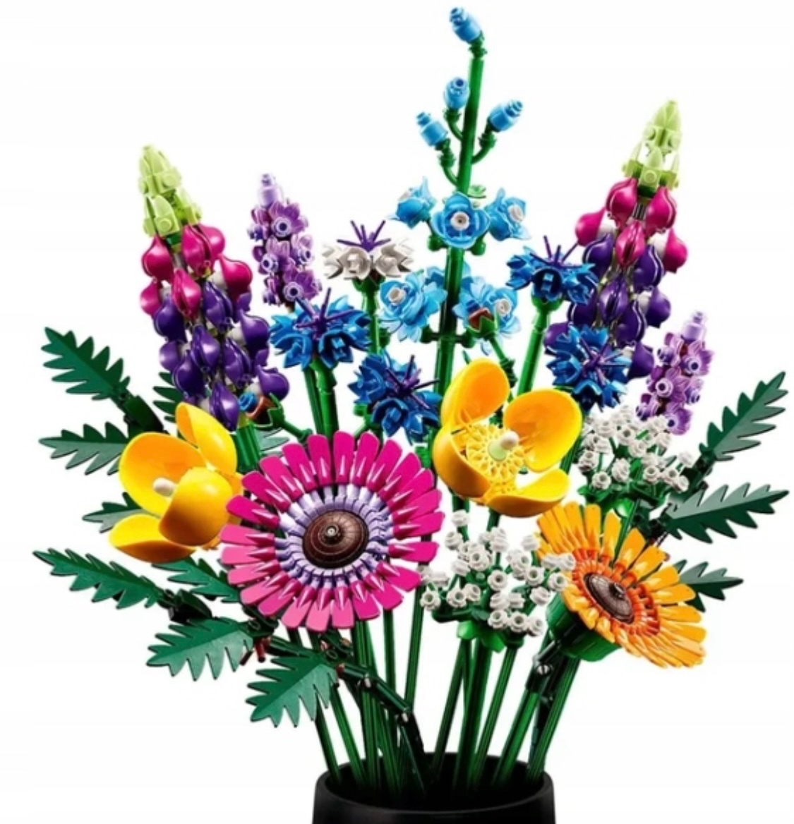 NOVÉ Kytice lučního kvítí - 939ks kostek