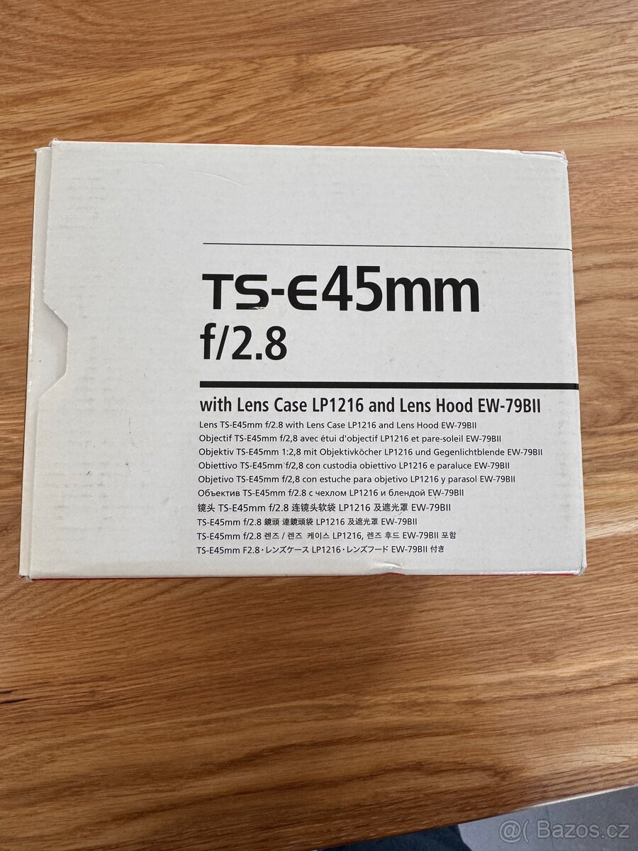 Canon TS-E 45mm f/2.8 Tilt-Shift