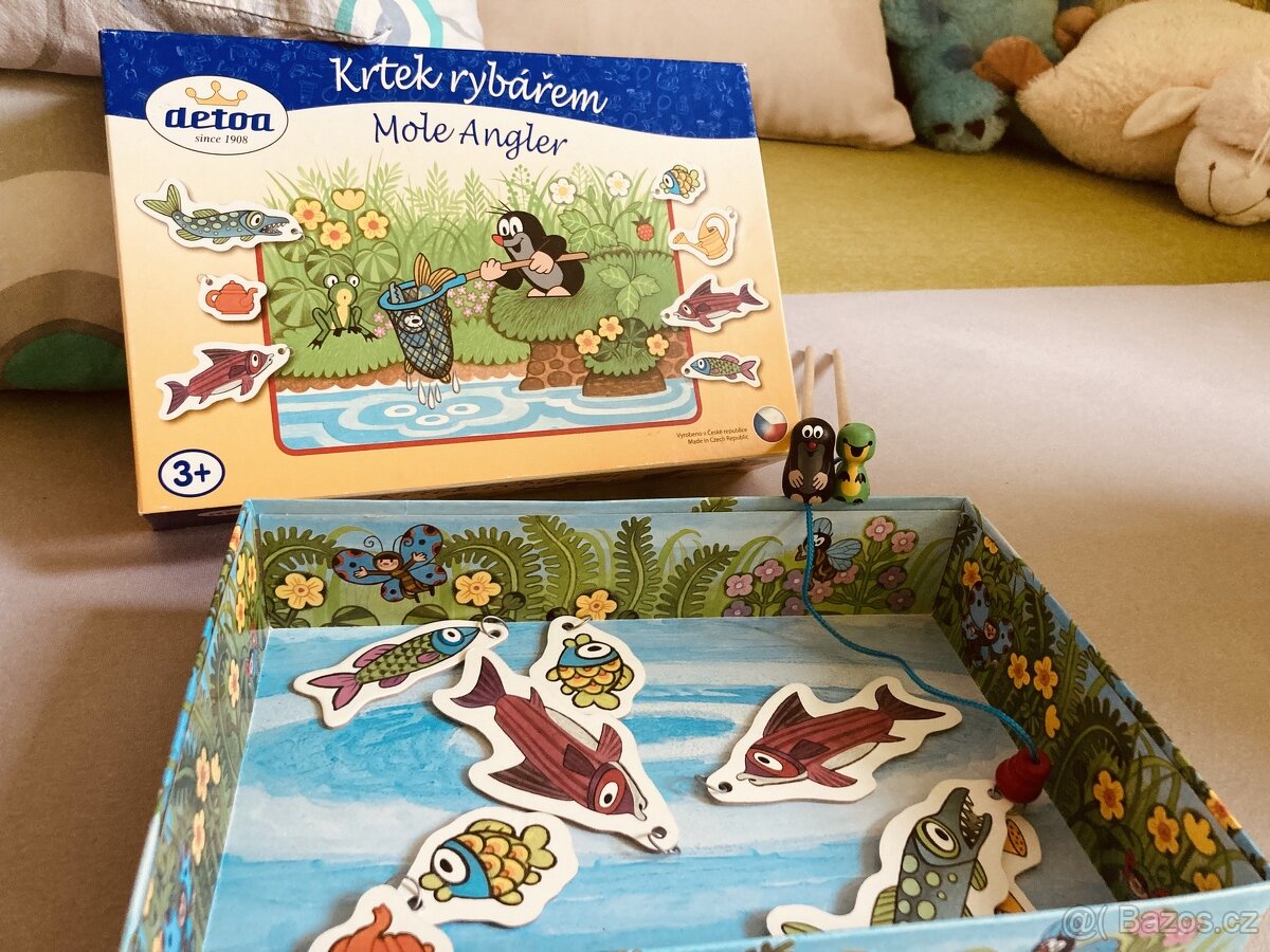 krtecek rybarem
