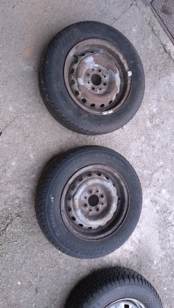 Kola R13 rozteč 4x98mm Škoda Favorit Lada Žiguli