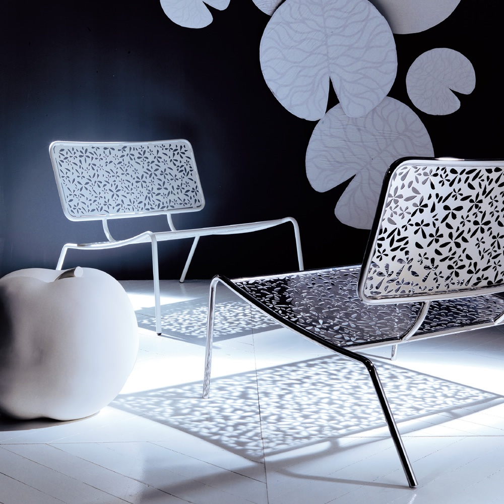 Designové kovové křeslo ESEDRA SPRING