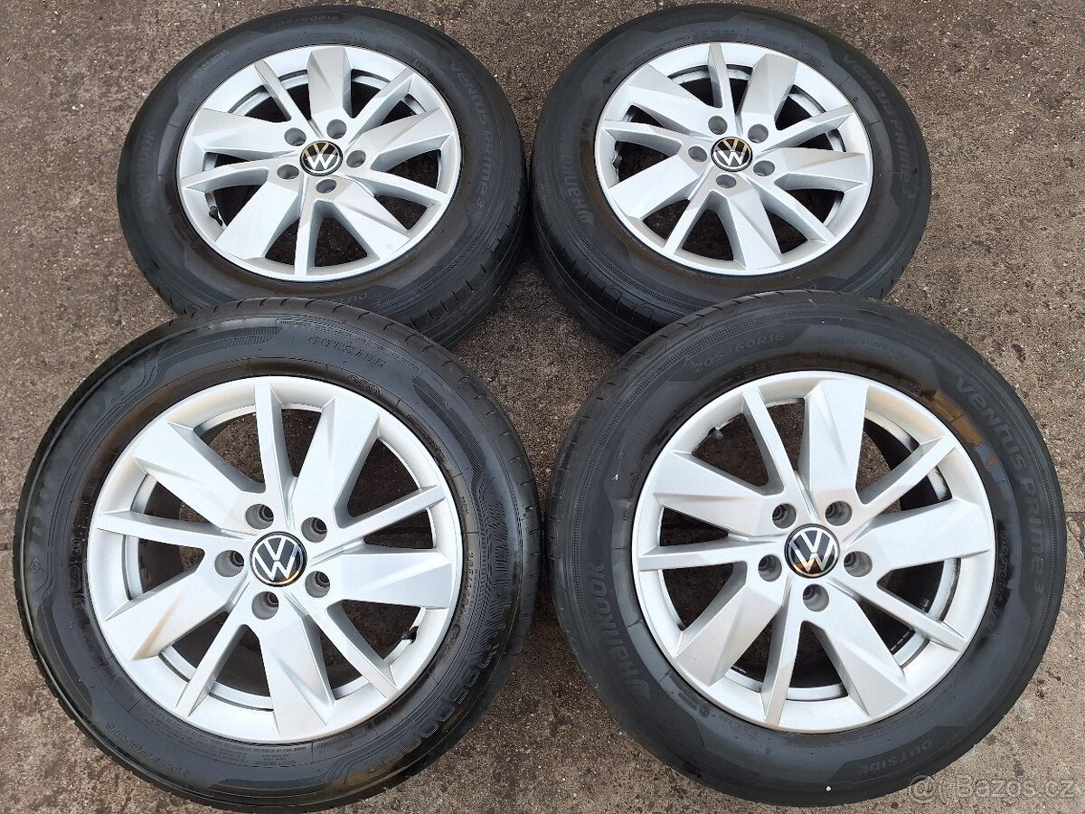 Disky originální VW Caddy, Touran II 5x112 R16