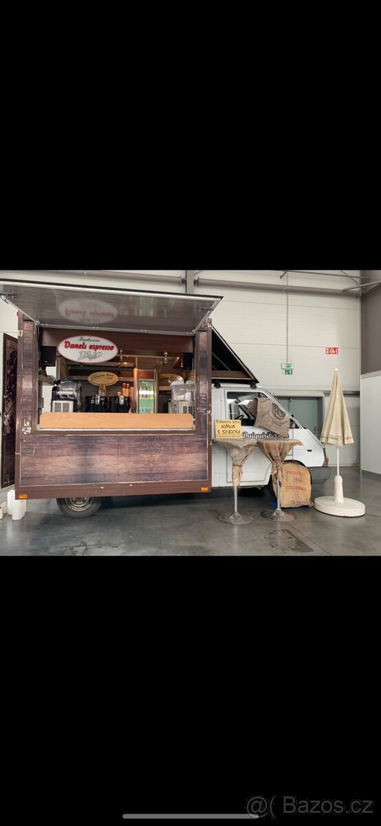 FOOD TRUCK RENAULT TRAFIC 2.5d - retro ,,