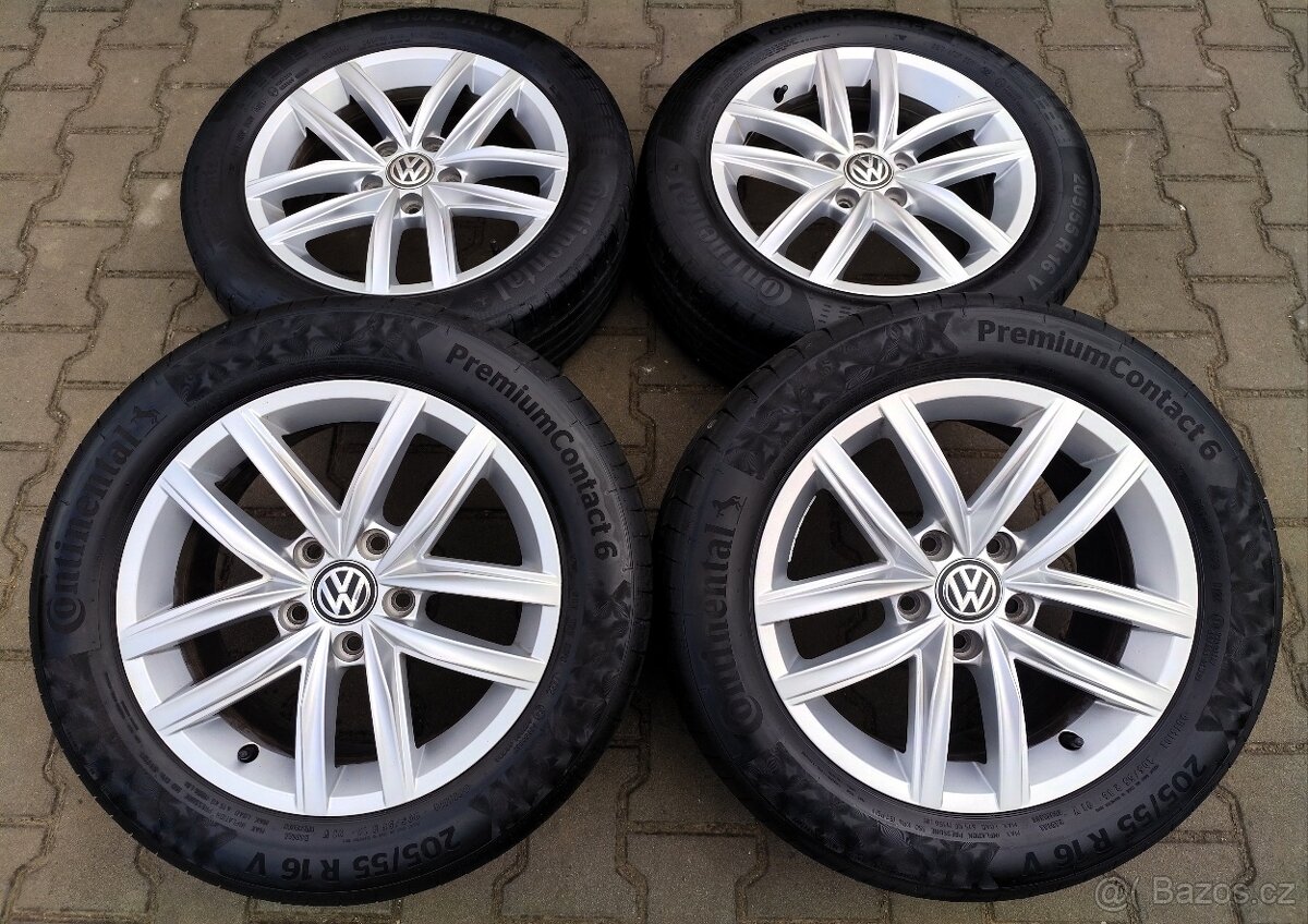 Alu kola originál VW Golf VII, VIII 5x112 R16 Hita