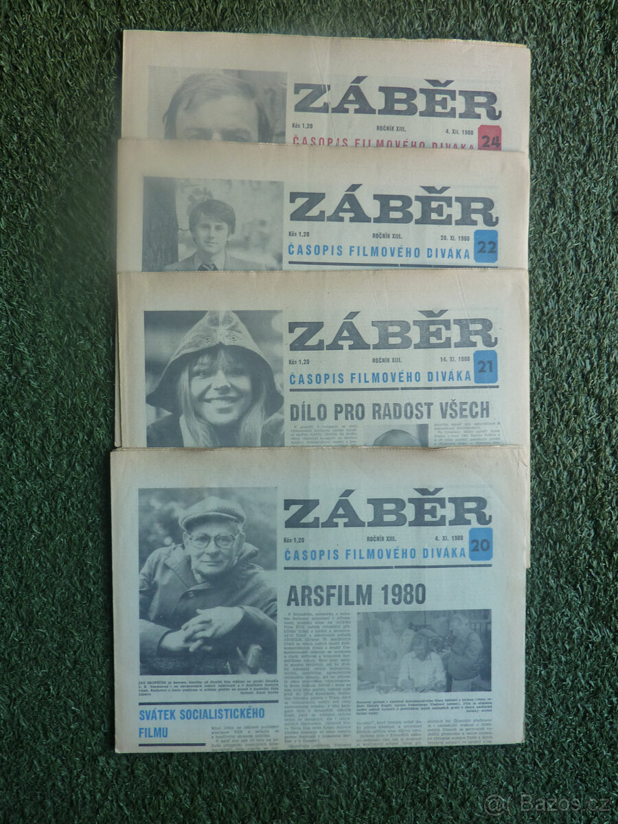 Prodám noviny Záběr - 24 ks