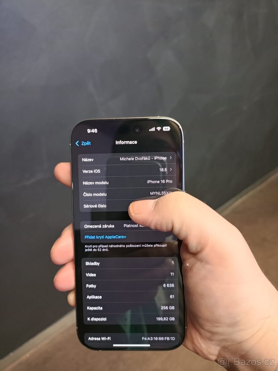 Apple iPhone 16 PRO 256Gb