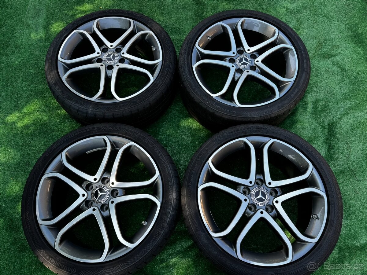Originál alu kola Mercedes W207 5x112 R18 letní