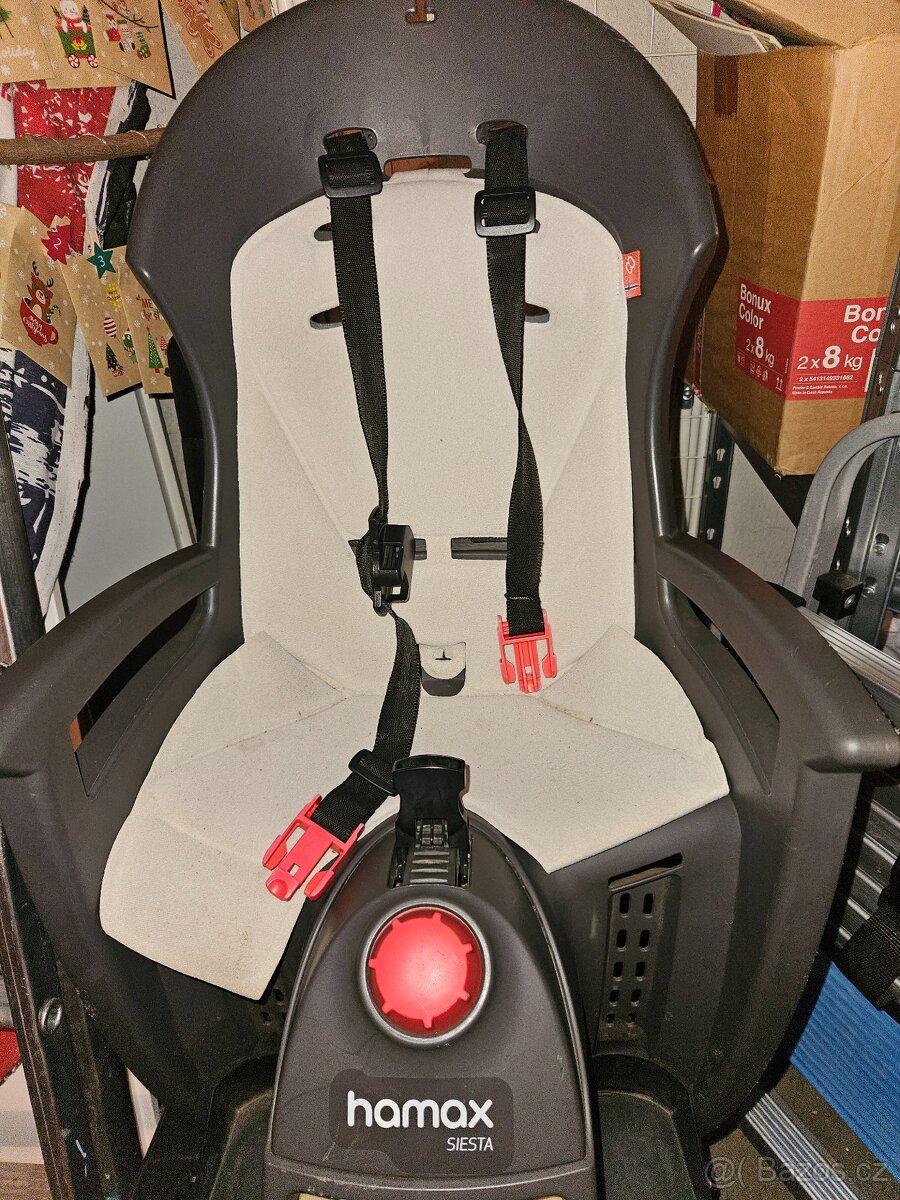 Dětská sedačka na kolo hamax siesta