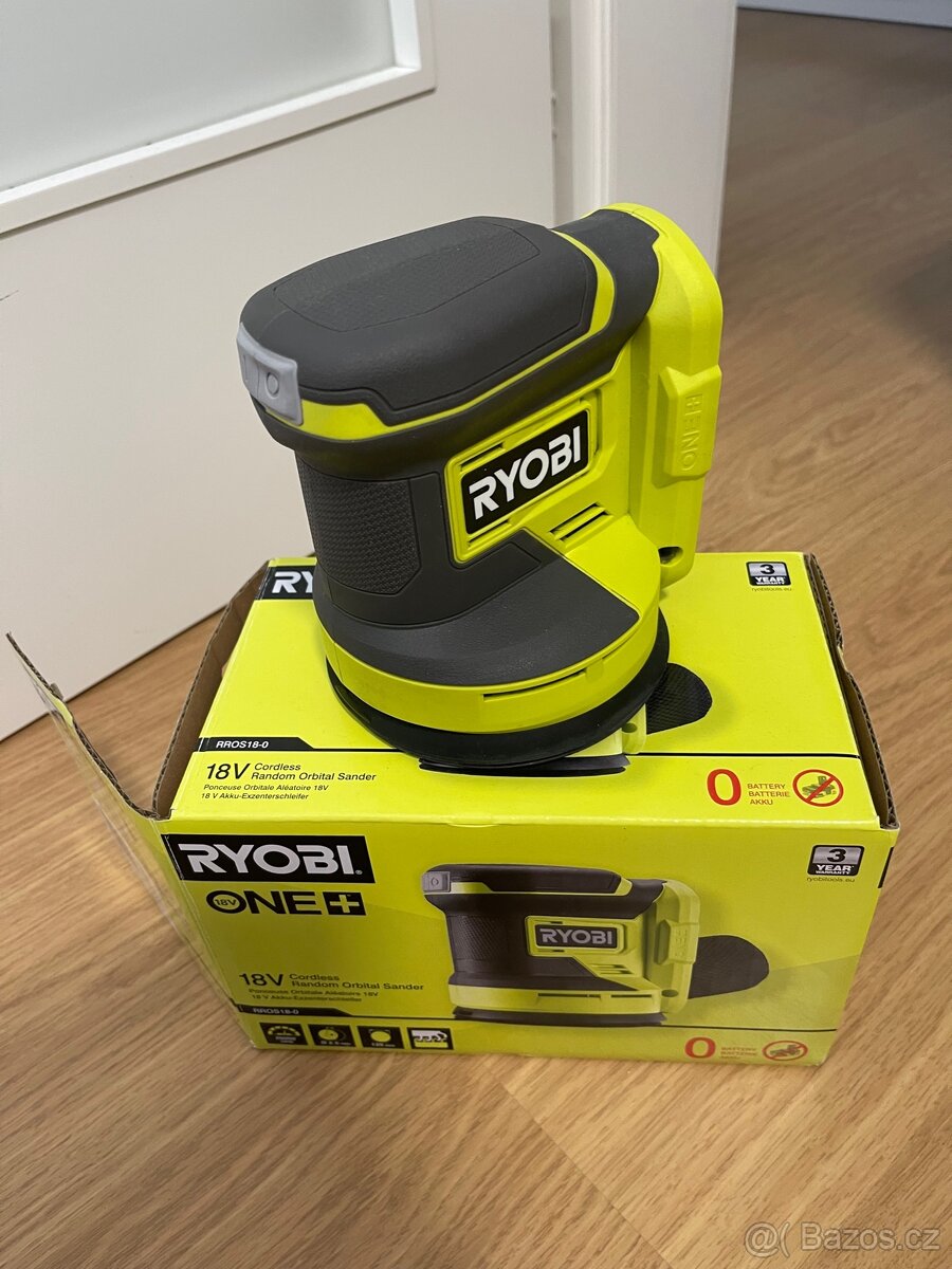 Ryobi ONE+ Aku excentrická bruska RROS18-0