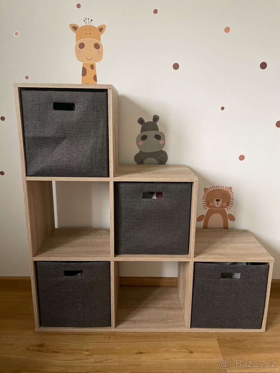 Komoda - kalaks - dub sonoma s boxy