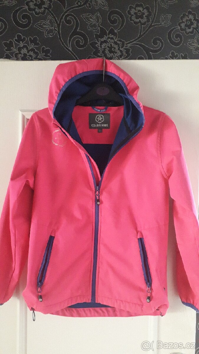 Softshell bunda,jaro..podzim.Vel.152-158..cca 12let