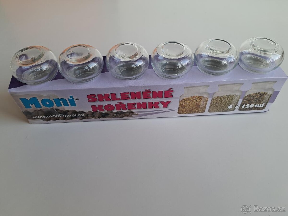 nové skleněné kořenky