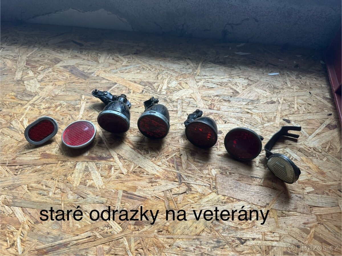 Prodám staré retro odrazky na kolo