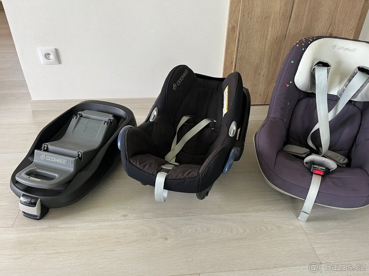 Maxi Cosi - autosedačky + isofix základna