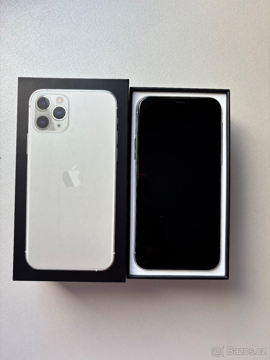 Prodám IPhone 11 Pro, stříbrný, 64 GB