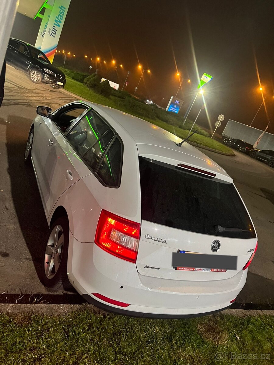 Pronájem Škoda Rapid na Bolt a Uber