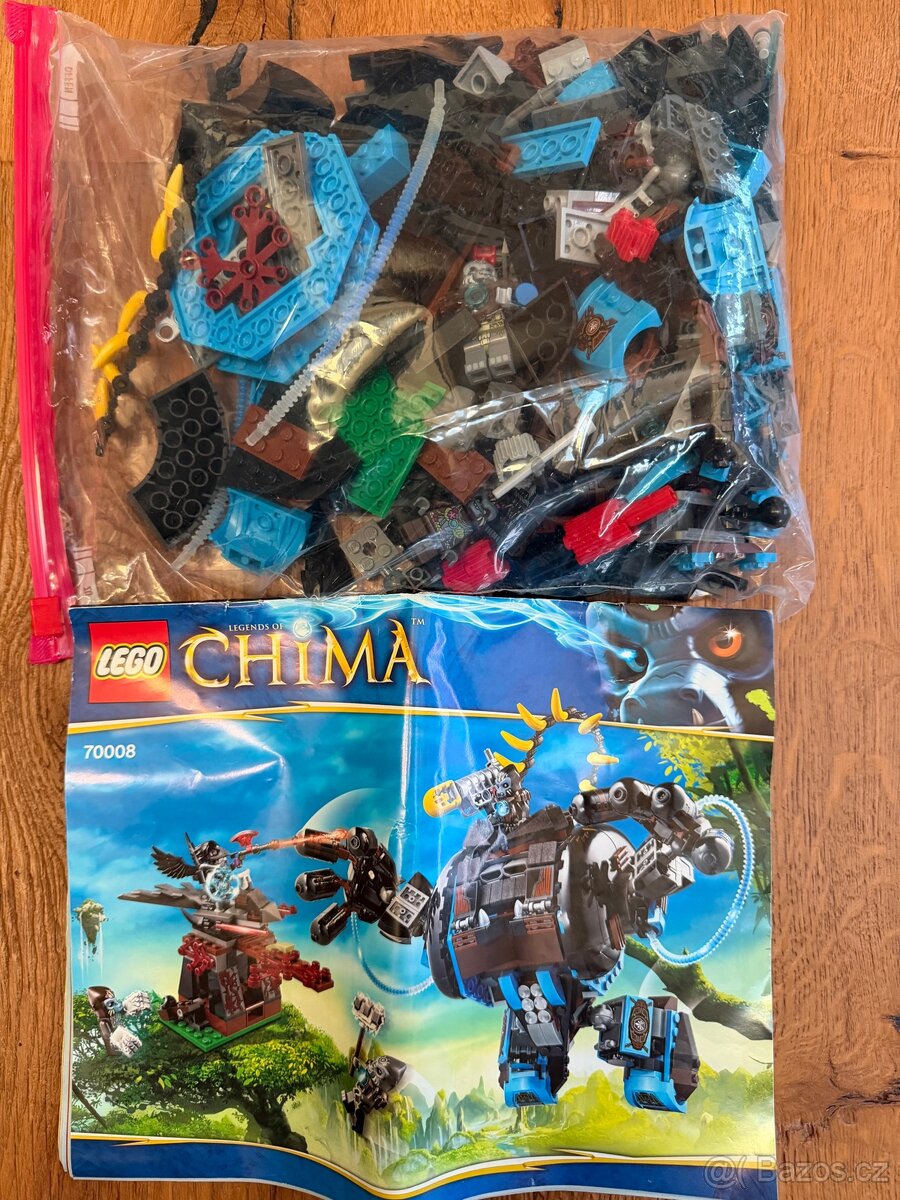 LEGO CHIMA 70008 Gorzanův gorilí útočník