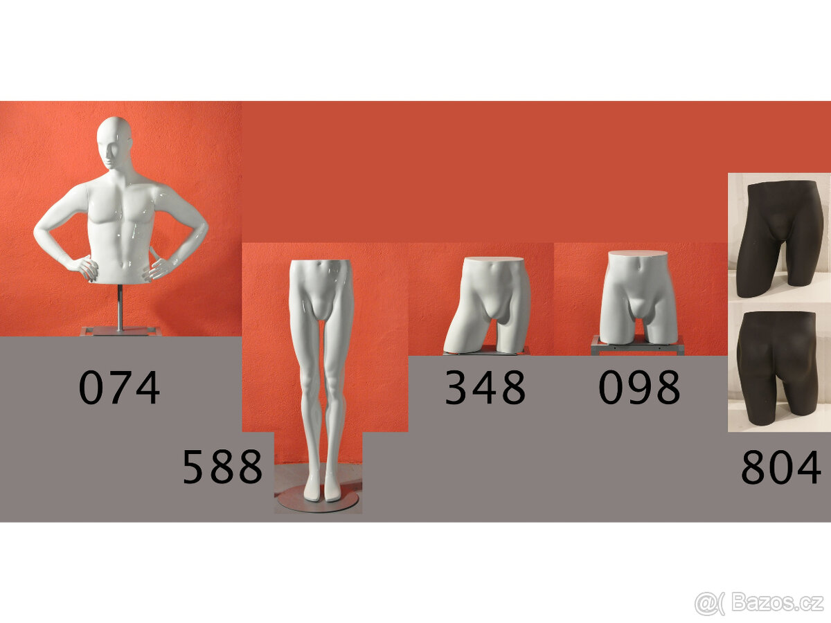 Exkluzivní značkové FIGURÍNY, Cofrad Mannequins, PÁNSKÉ