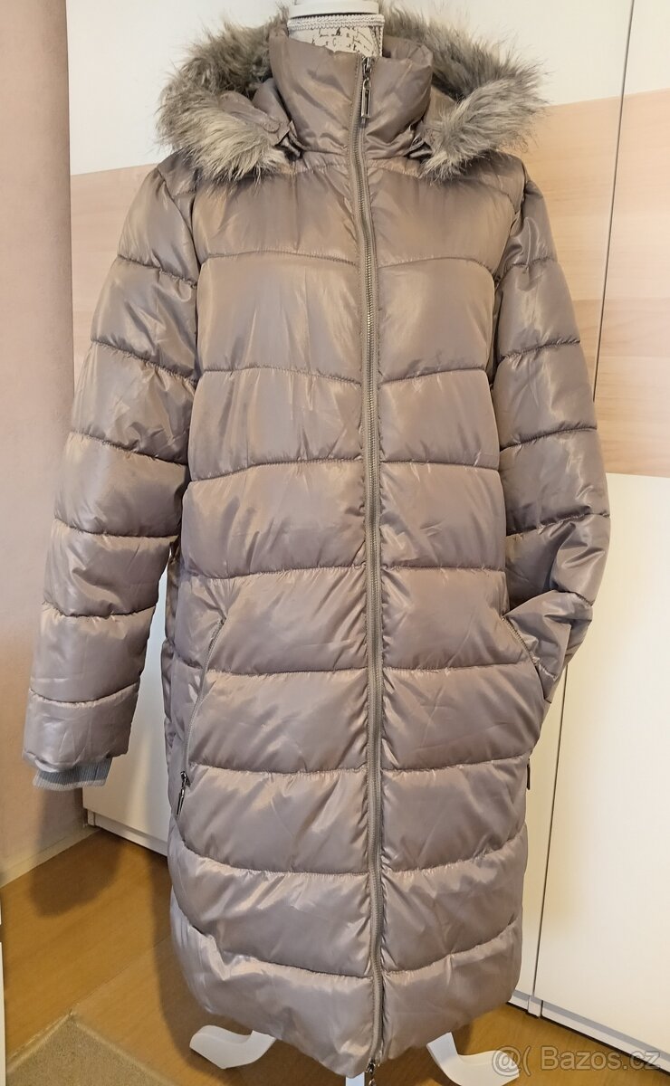 ZIMNÍ DLOUHÝ KABÁT VEL. 48-50