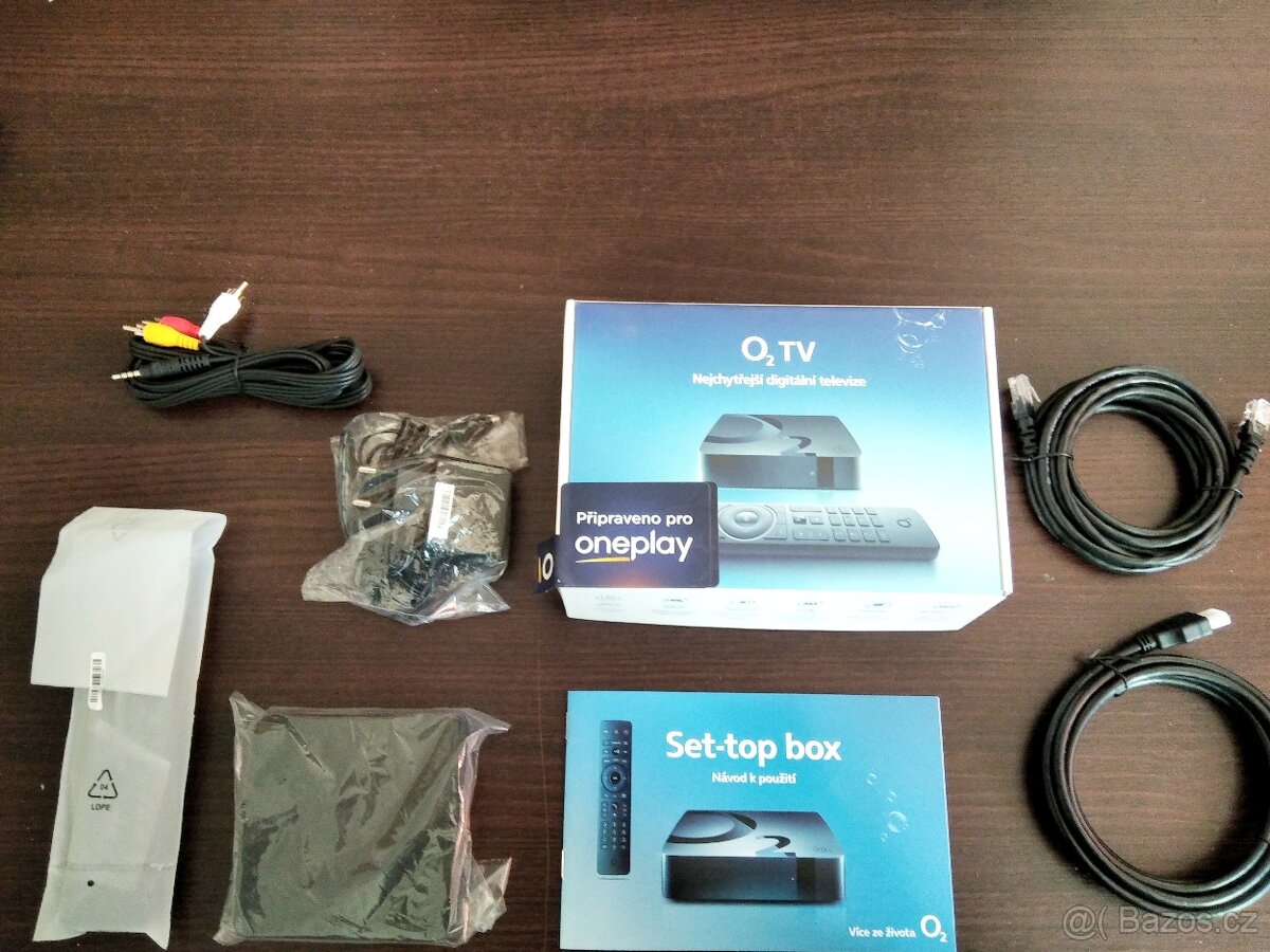 Nepoužitý O2 Android TV Box // Doklad o zaplacení //