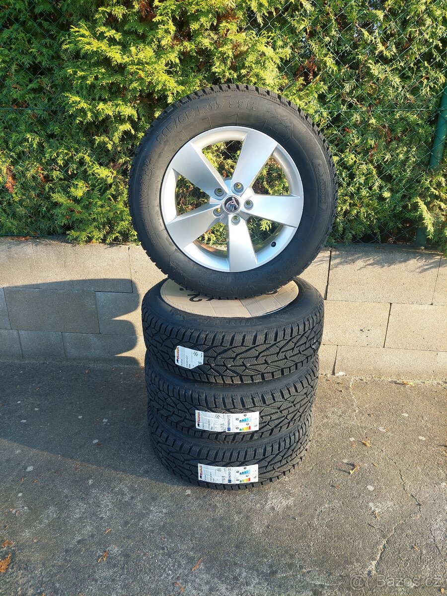 Zímní sada Škoda Kodiaq I,II. Ratikon + Taurus 215/65/17