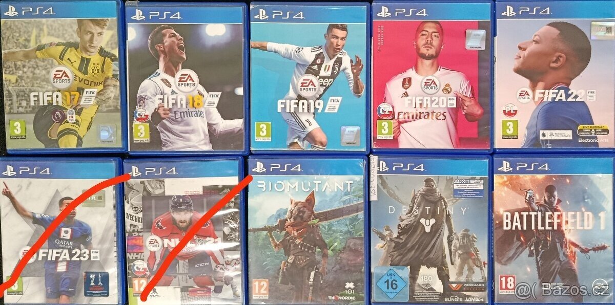 VYMĚNÍM nebo PRODÁM PS4 hry