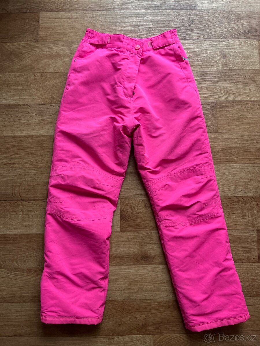 Dívčí lyžařské kalhoty vel.158