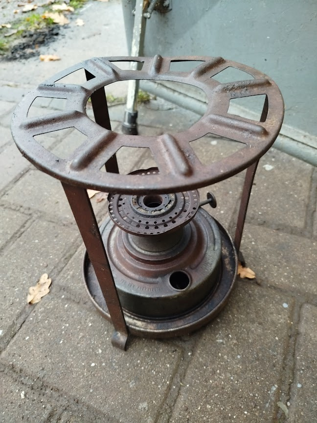 starý německý lihový vařič DENON