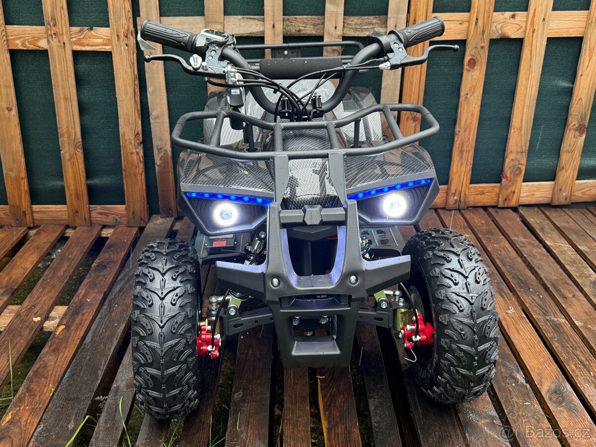 Elektro Čtyřkolka 1200W 48v Carbon AE010