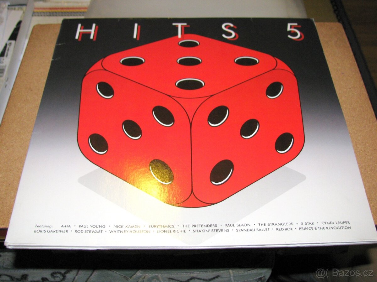 LP - HITS 5 / 2 LP...WEA RECORDS - 1986