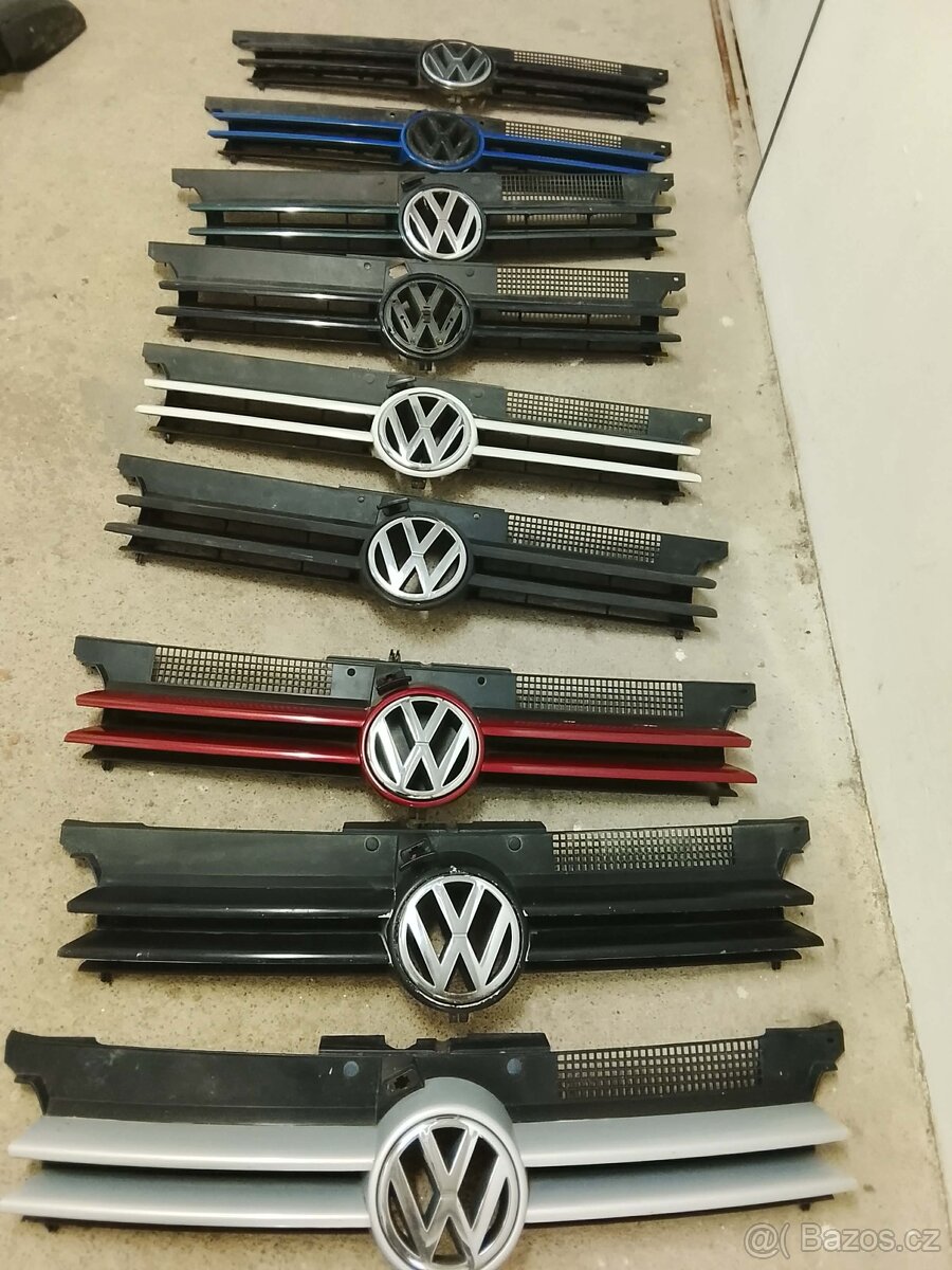 Volkswagen golf 4 maska cen 250 kč