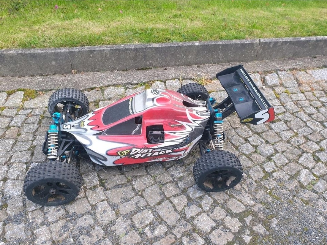 Rc benzínový auto 4x4