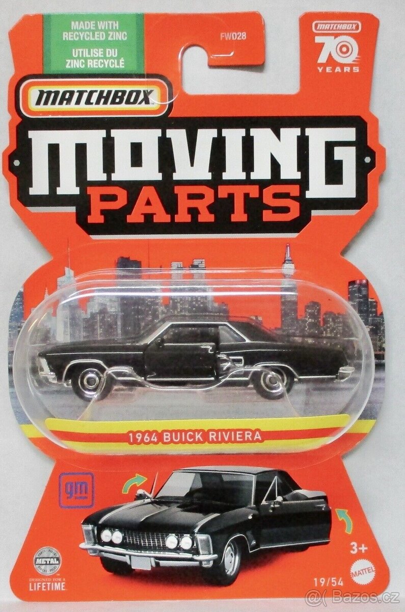 Matchbox Moving Parts - ´1964 Buick Riviera