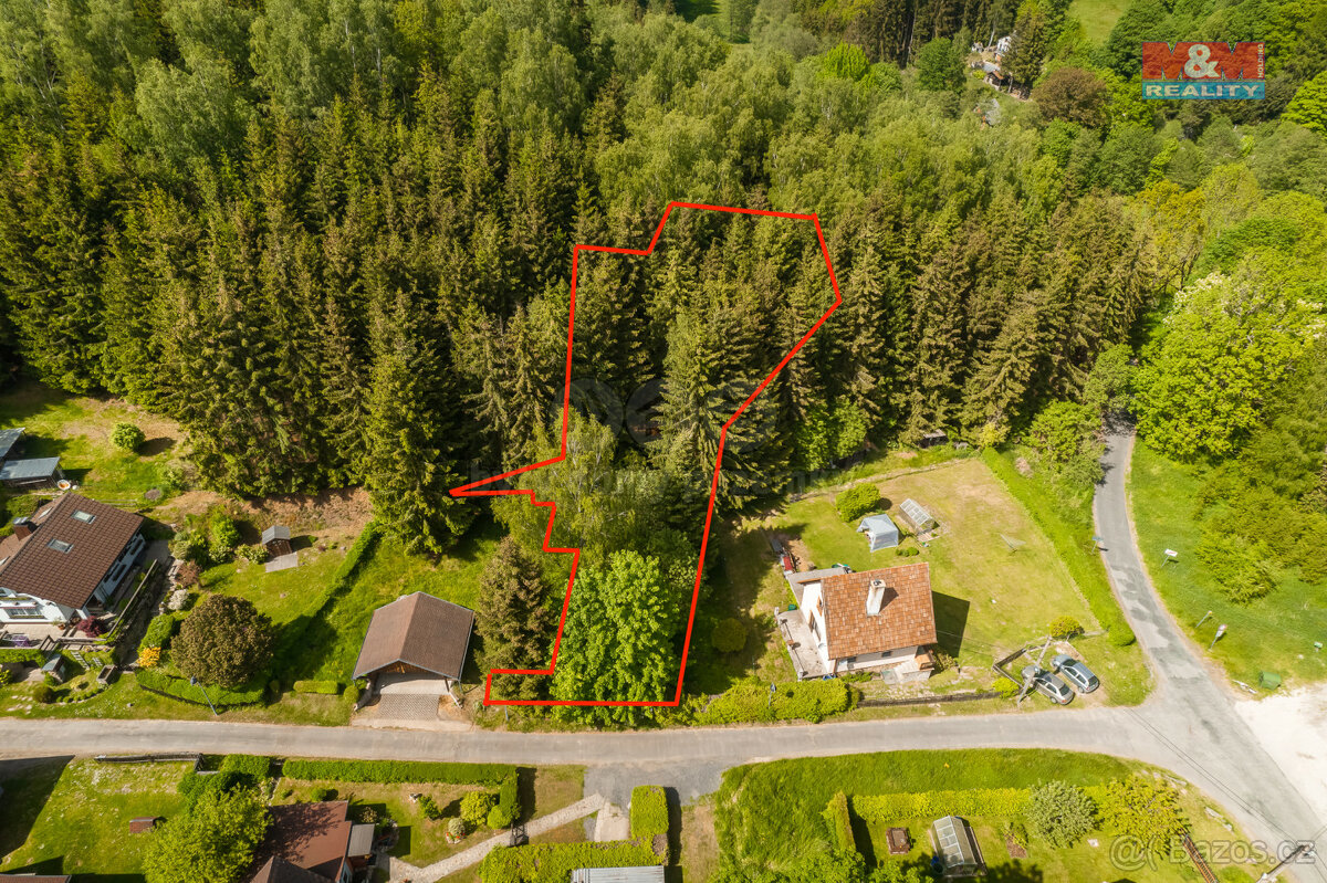 Prodej zahrady, 784 m², Vernéřov