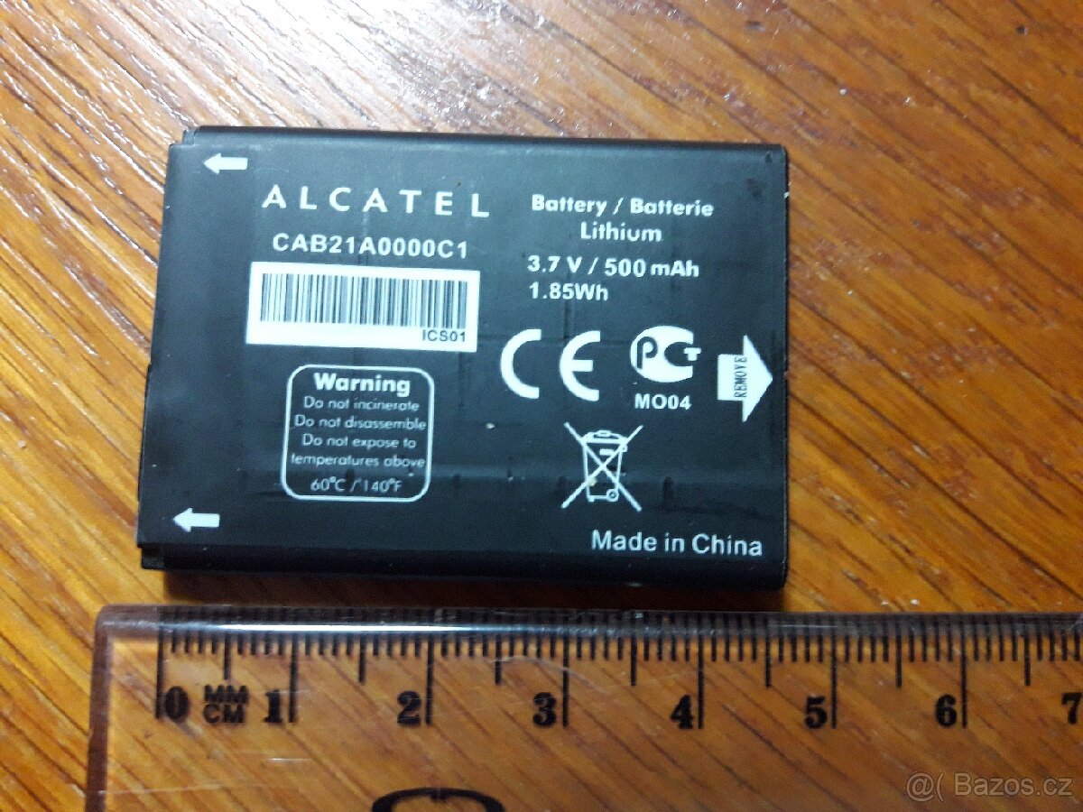 Baterie Alcatel 3,7 V 1,85 Wh
