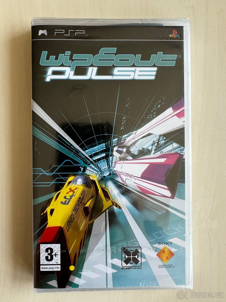 WipEout Pulse hra pro PSP - nerozbalená
