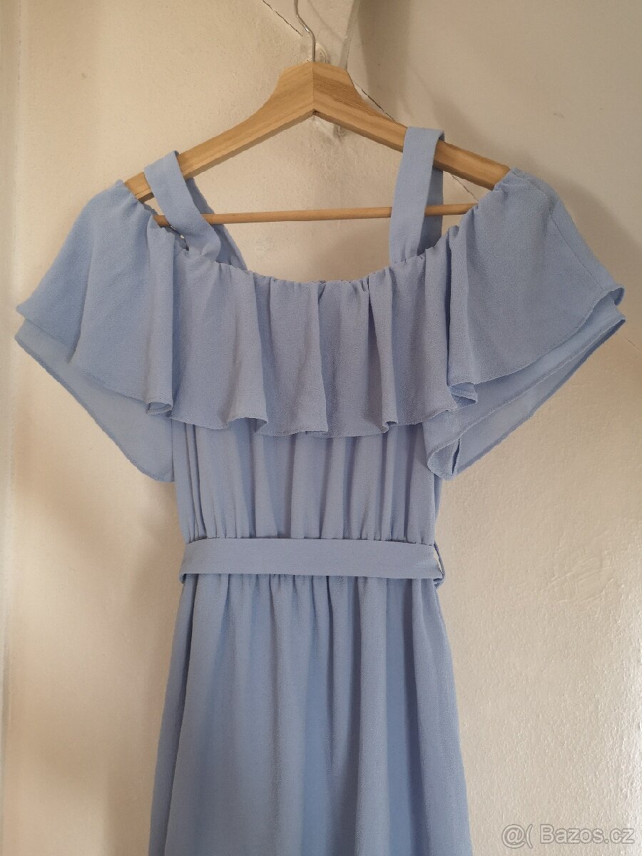Modré letní šaty Miss Selfridge