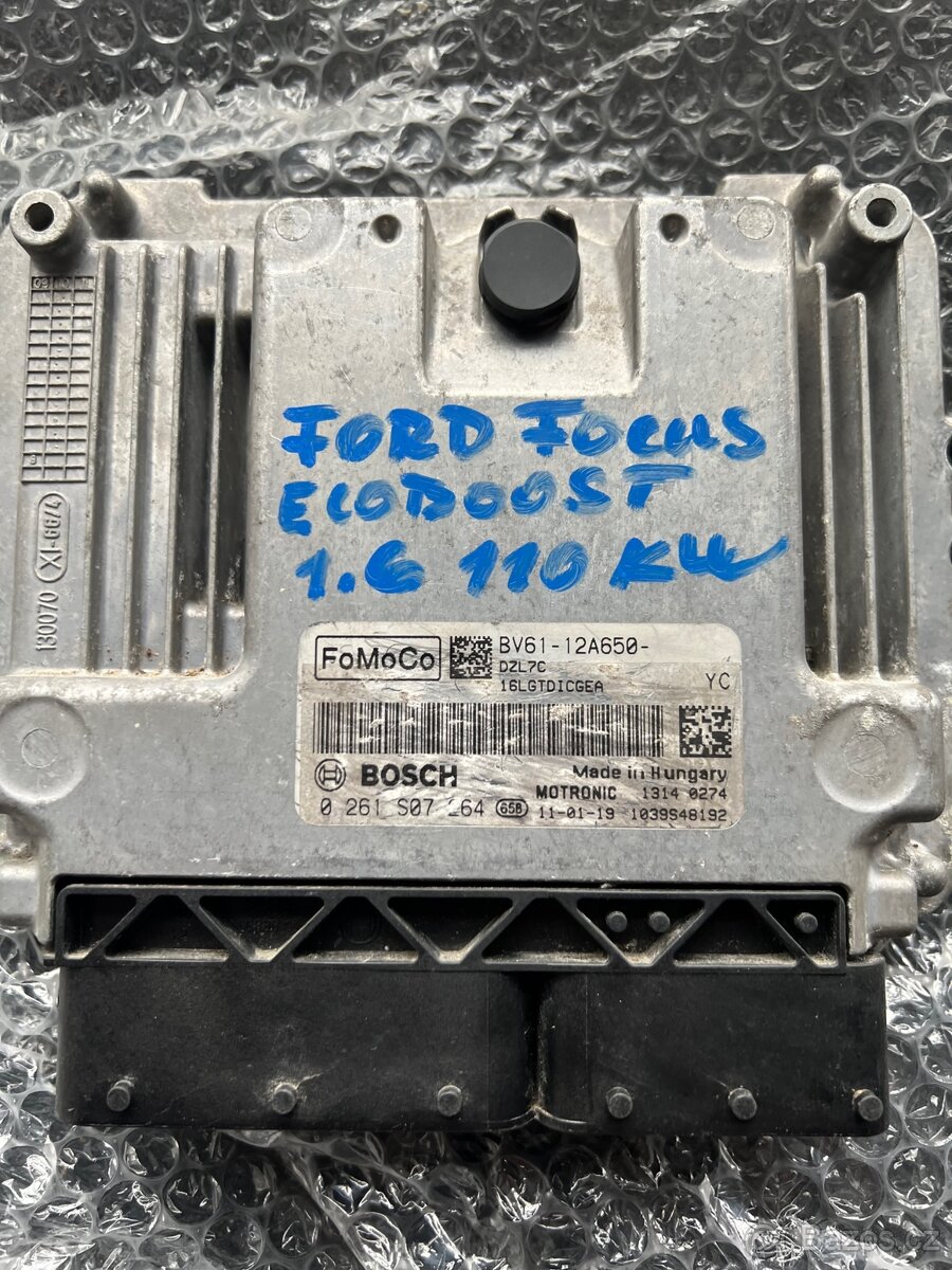 Ford Focus 1.6 ECOBOOST jednotka motoru