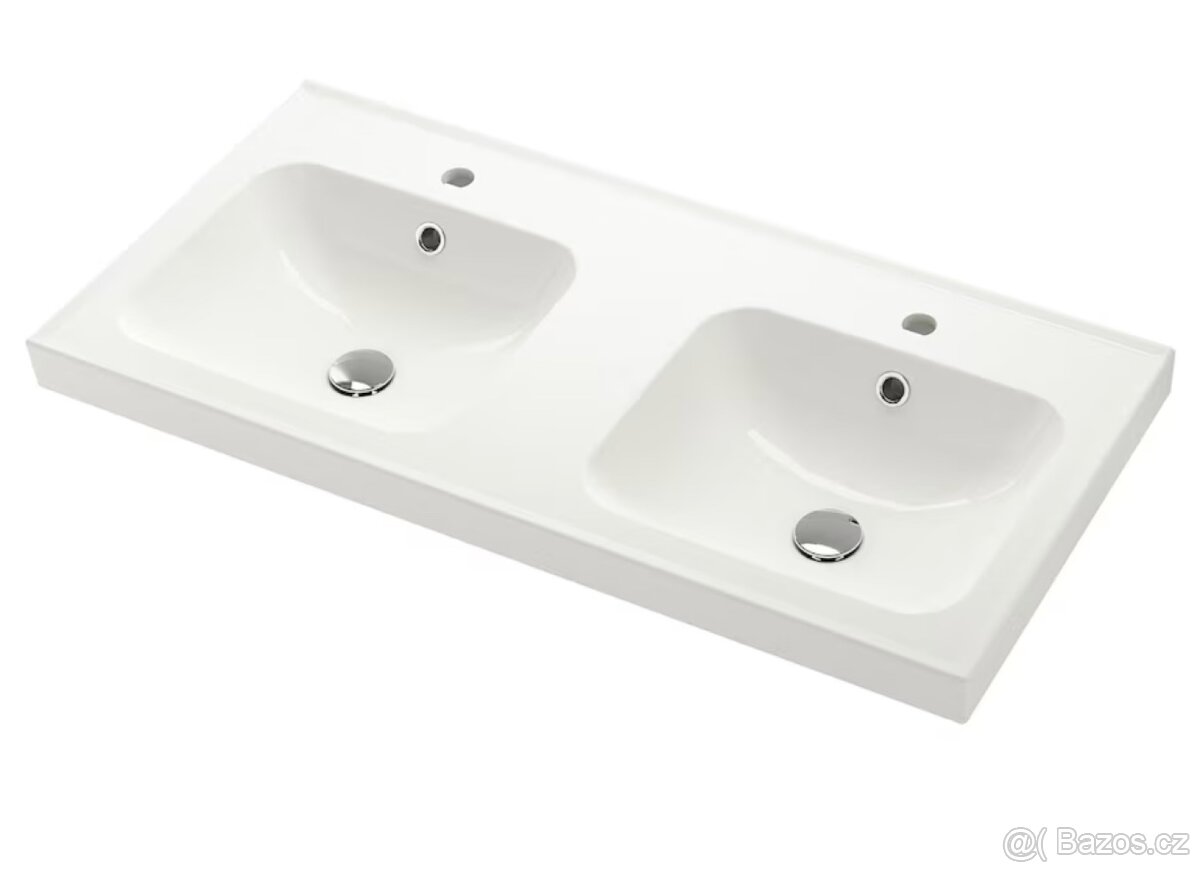 Dvojité umyvadlo 122x49cm IKEA - ÚPLNĚ NOVÉ