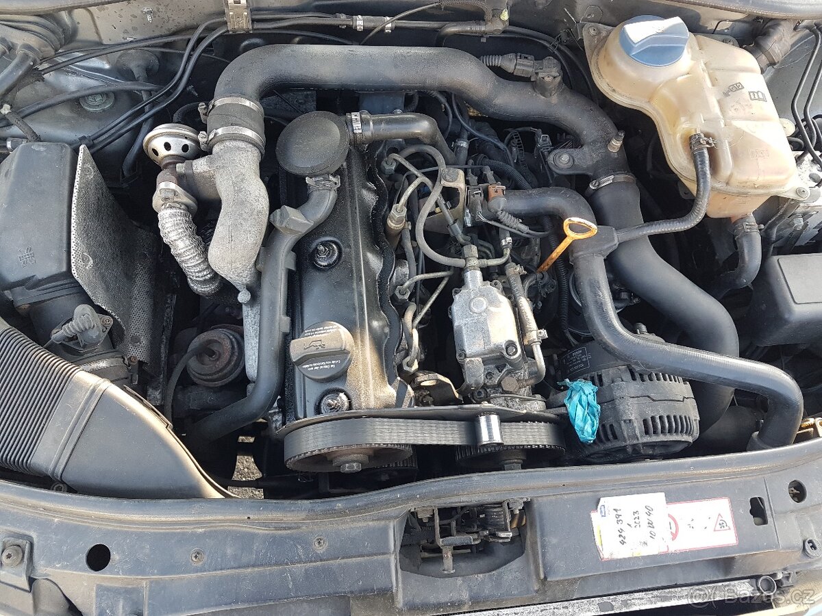 Audi a4 1,9tdi 81kw na dily bez tp