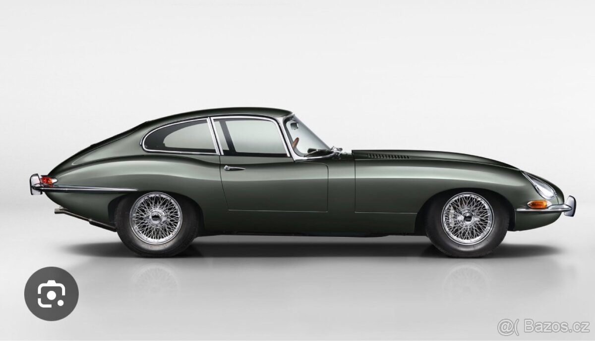 Vyplétané kola Jaguar E-typ
