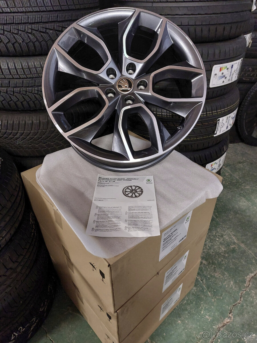 Originál alu Manaslu 19" na Škoda Octavia IV. NOVÉ 4ks