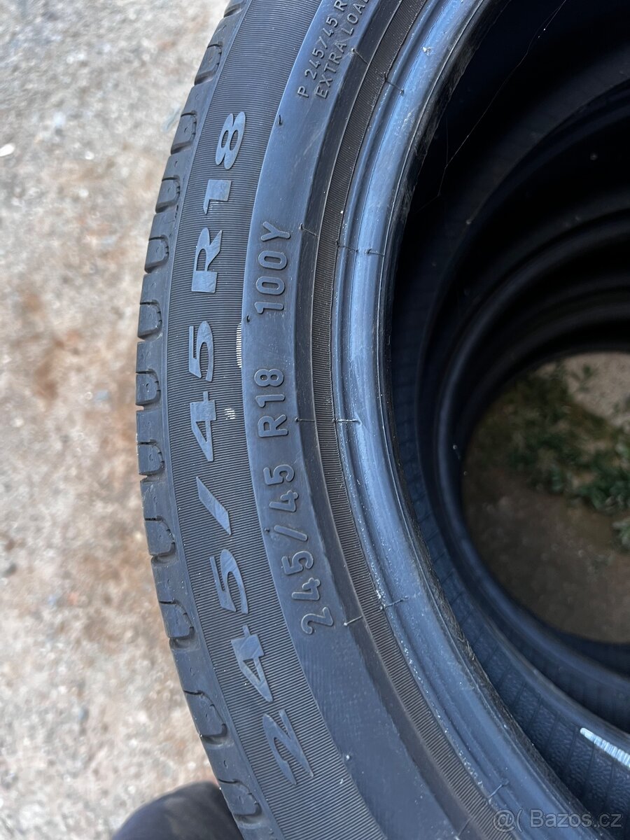 Letní Pirelli 245/45 R18